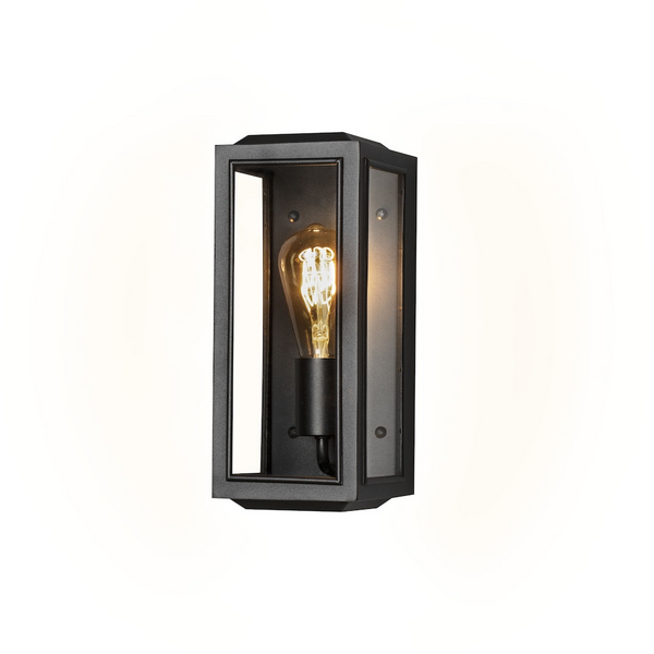 Ulkoseinävalaisin Konstmide Carpi 7348-750 IP44 E27 musta