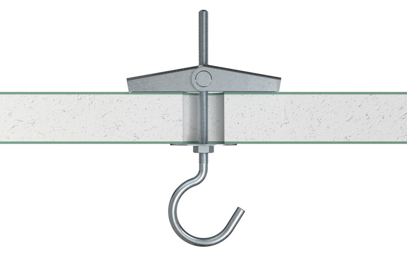 Ohutlevykiinnike Fischer KDH 4 K 2kpl