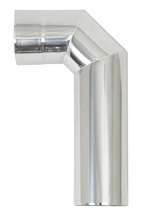 Harvia - Stålskorsten - Vinkelrör Harvia 90° 115mm Wz90st Rostfri