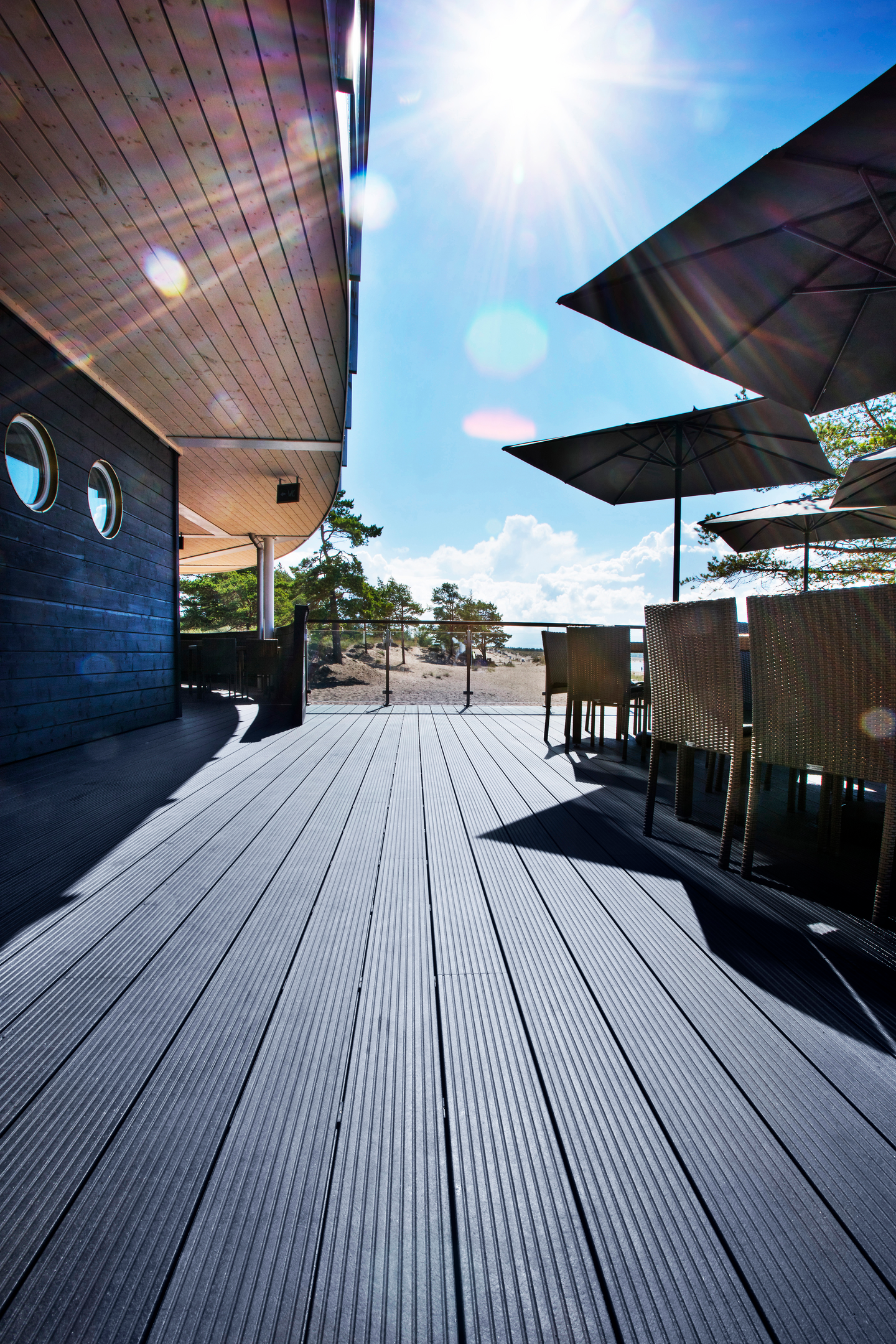 Terassilauta UPM ProFi Deck kivenharmaa 28x150x4000