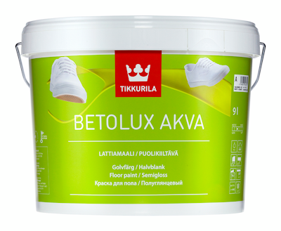 Betolux Akva Lattiamaali 2,7l A valkoinen sävytettävissä - K-Rauta