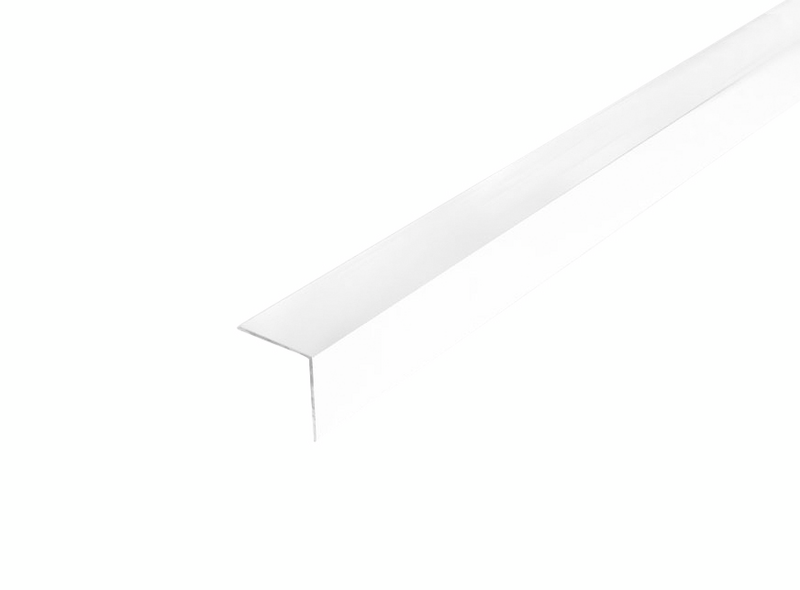 Kulmalista 25x25x1,5mm 3m alumiini valkoinen L4 W3