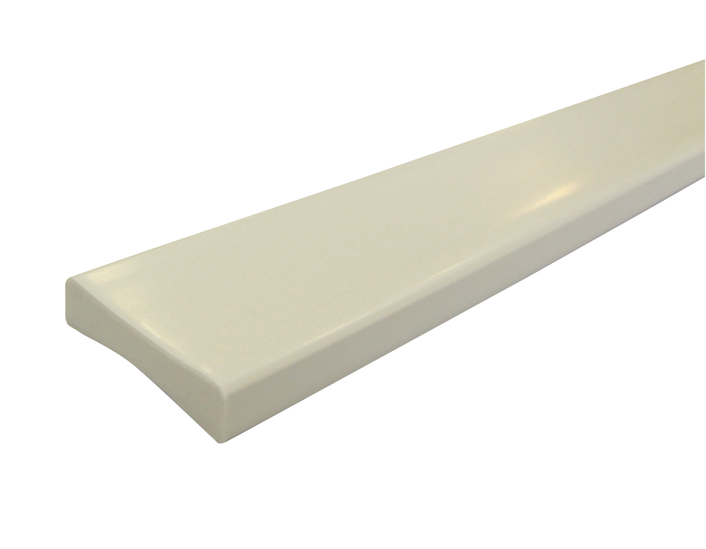 Peitelista 42x10mm 2,2m valkoinen PVC PL 42/10