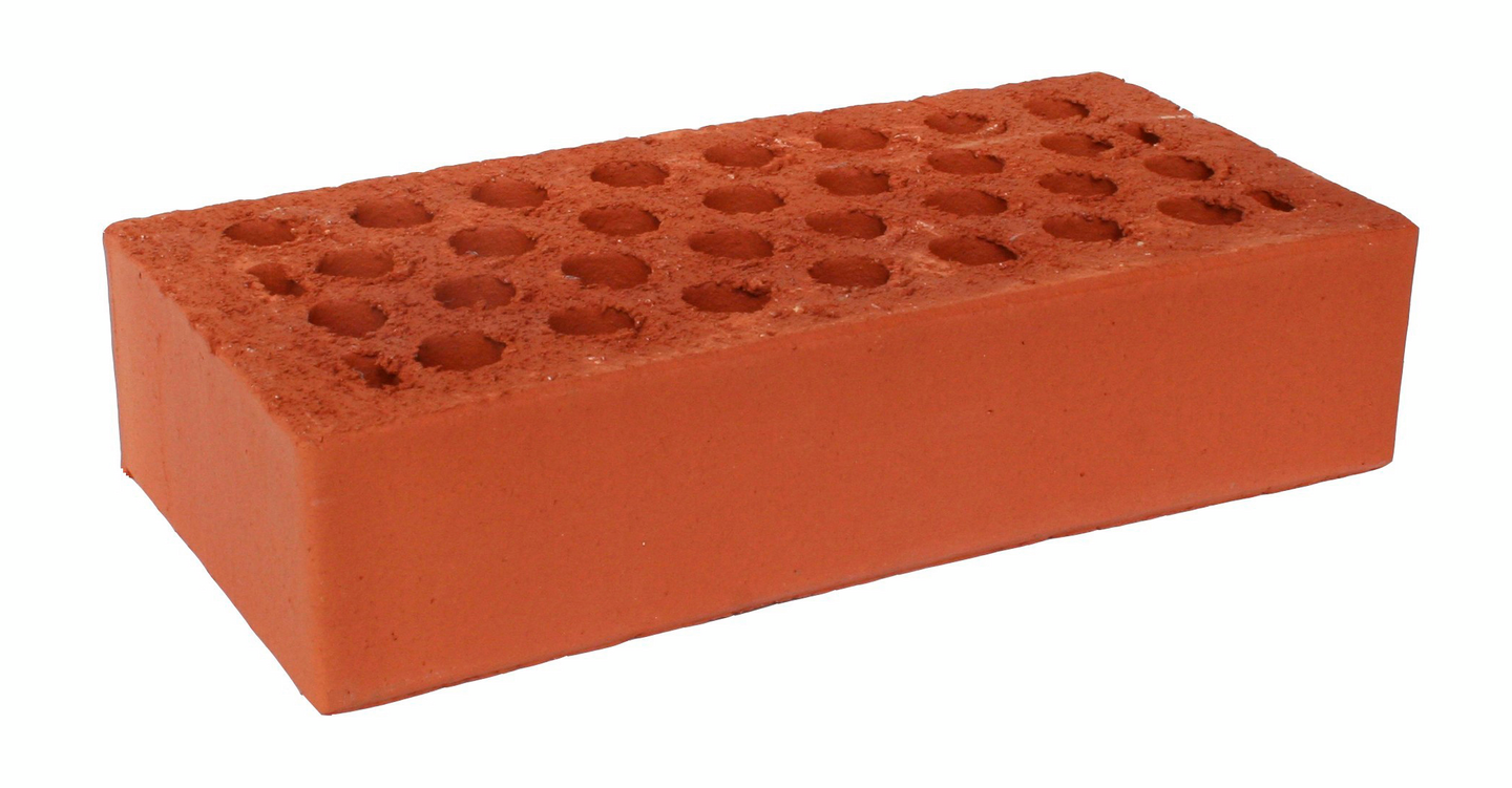 Tiili PRT punainen sileä 257x123x57mm