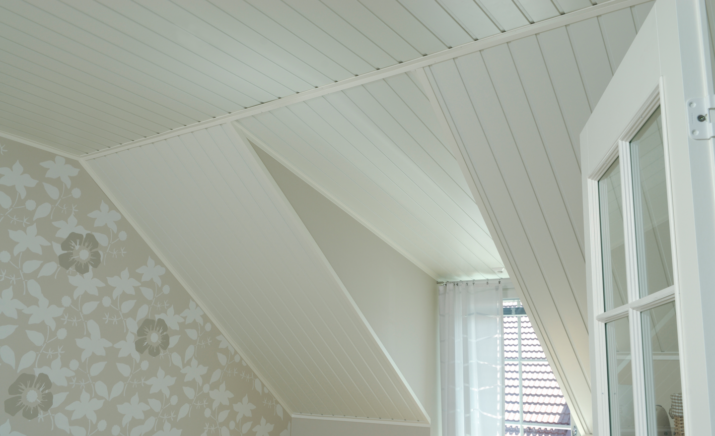 Paneelikatto Valkoinen Sisäkattomaali