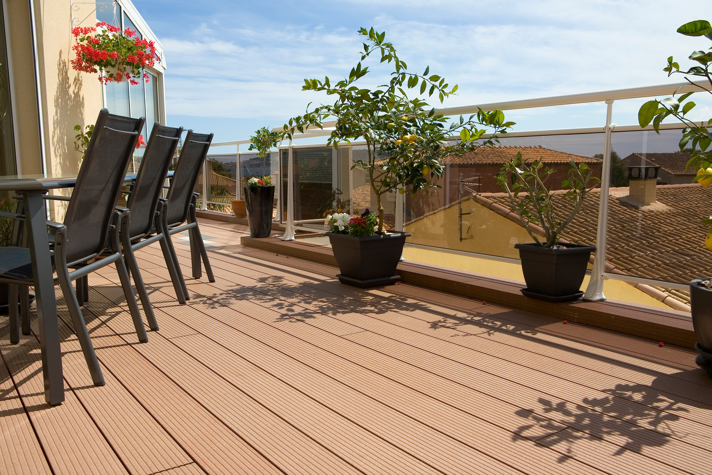 Terassilauta UPM ProFi Deck syksynruskea 28x150x4000