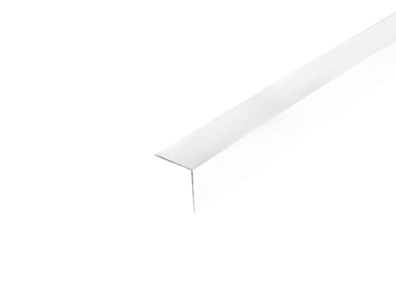 Kulmalista 40x40x2mm 3m alumiini valkoinen L6 W3
