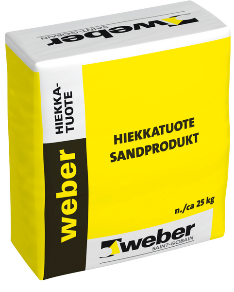 Puhallushiekka Weber 0,5-1,2mm 25kg