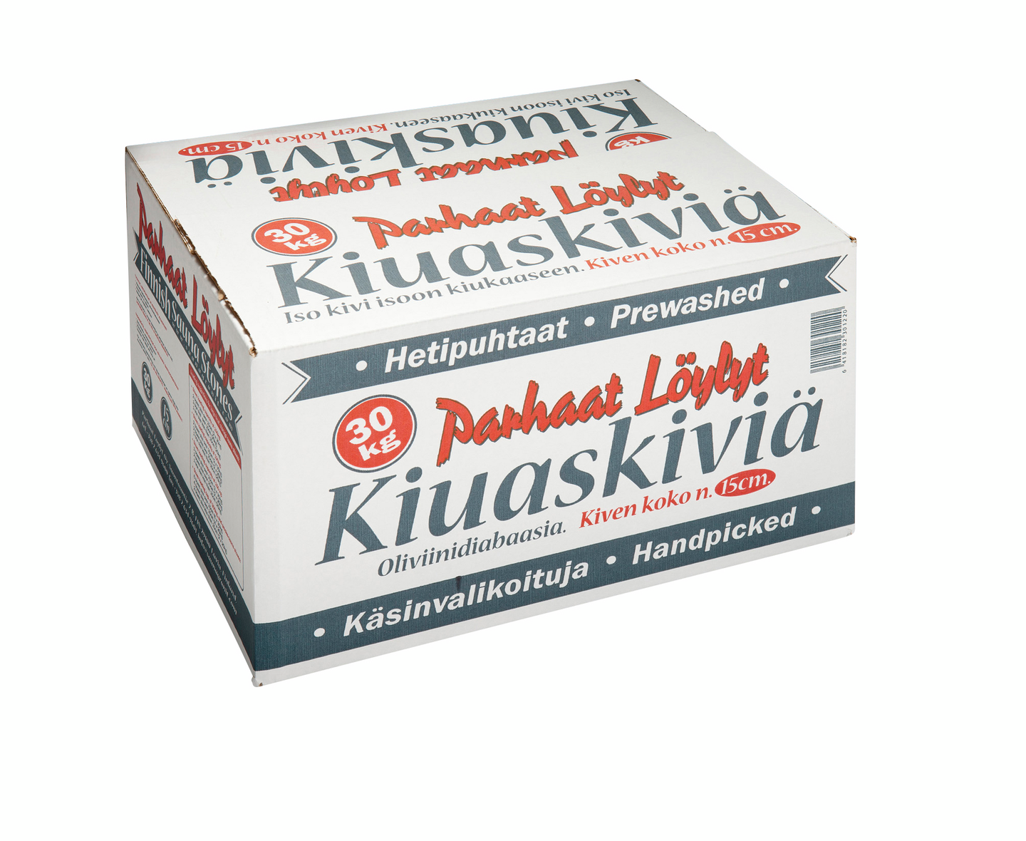 Kiuaskivi Parhaat Löylyt oliviinidiabaasi 15cm 30kg