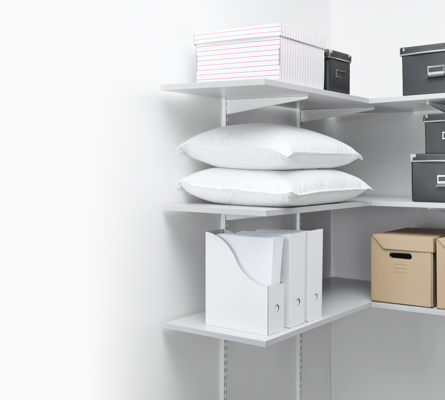 Hyllylevy KoskiKant valkoinen