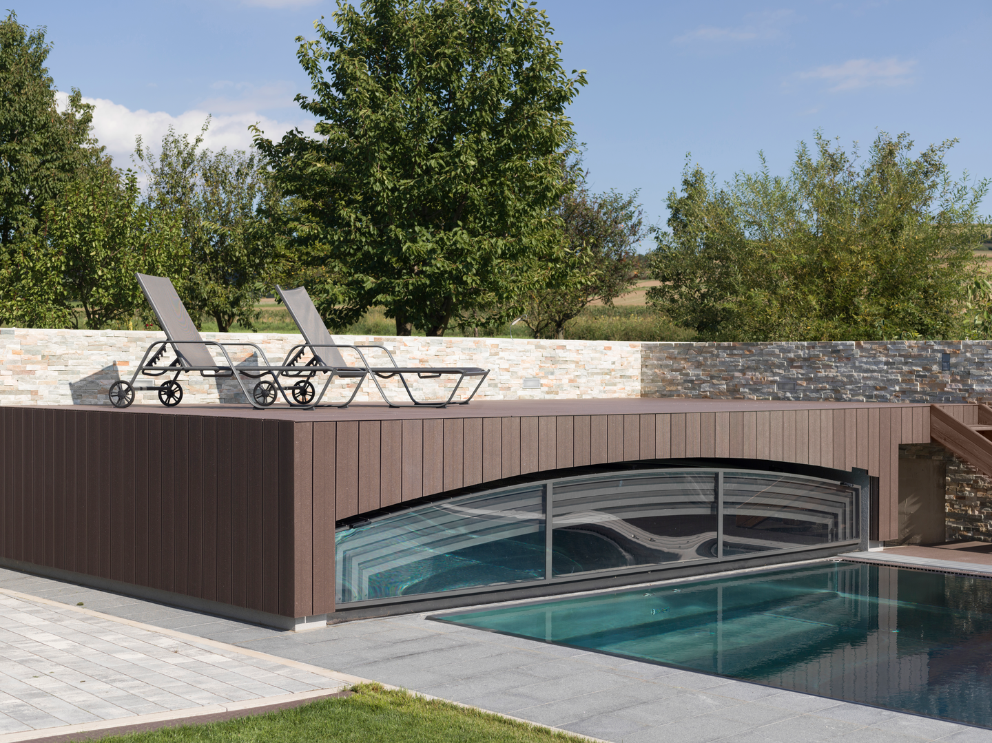 Terassilauta UPM ProFi Deck kastanjanruskea 28x150x4000