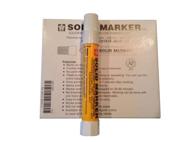 Korjauskynä Solid Marker listavalkoinen