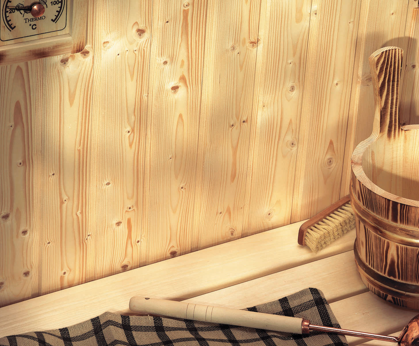 Saunapaneeli STP TK kuusi 14x95x2250mm