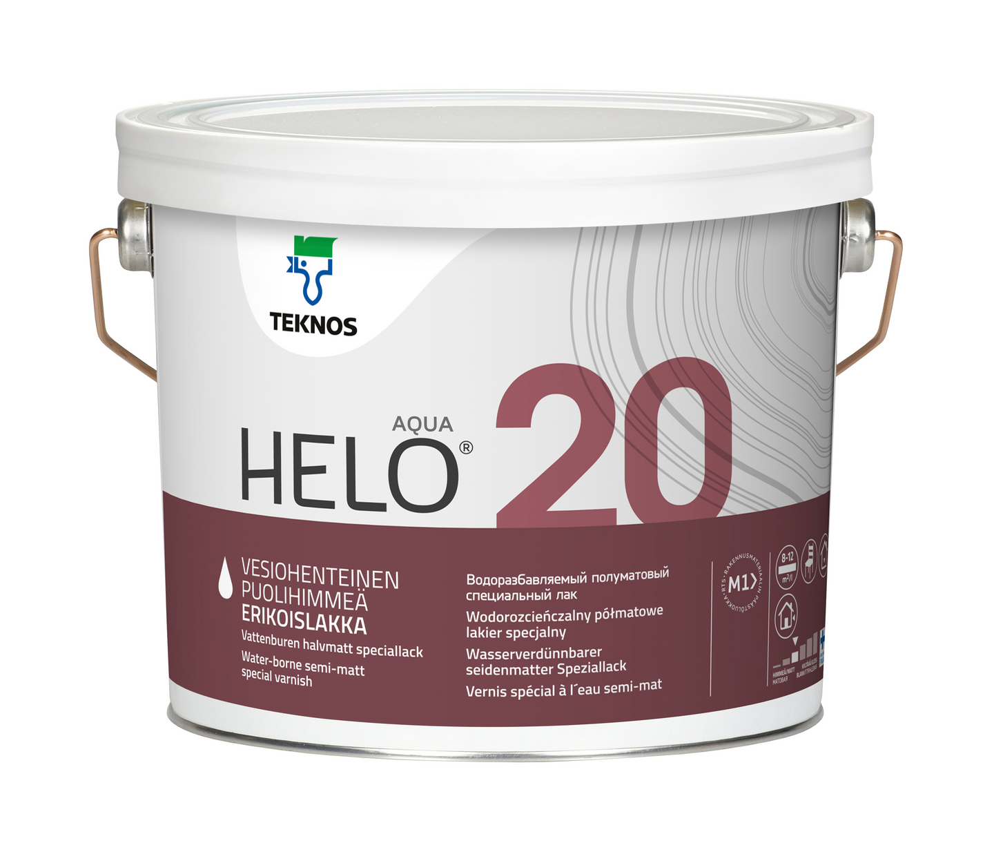 Helo Aqua 20 Erikoislakka 2,7l puolihimmeä sävytettävissä