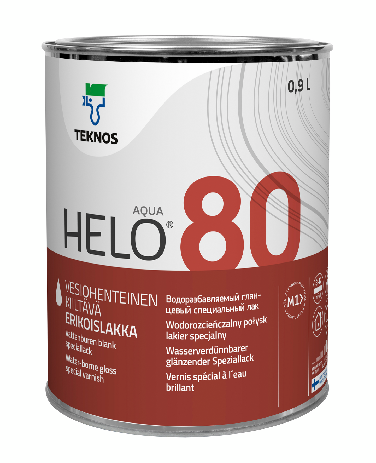 Helo Aqua 80 Erikoislakka 0,9l kiiltävä