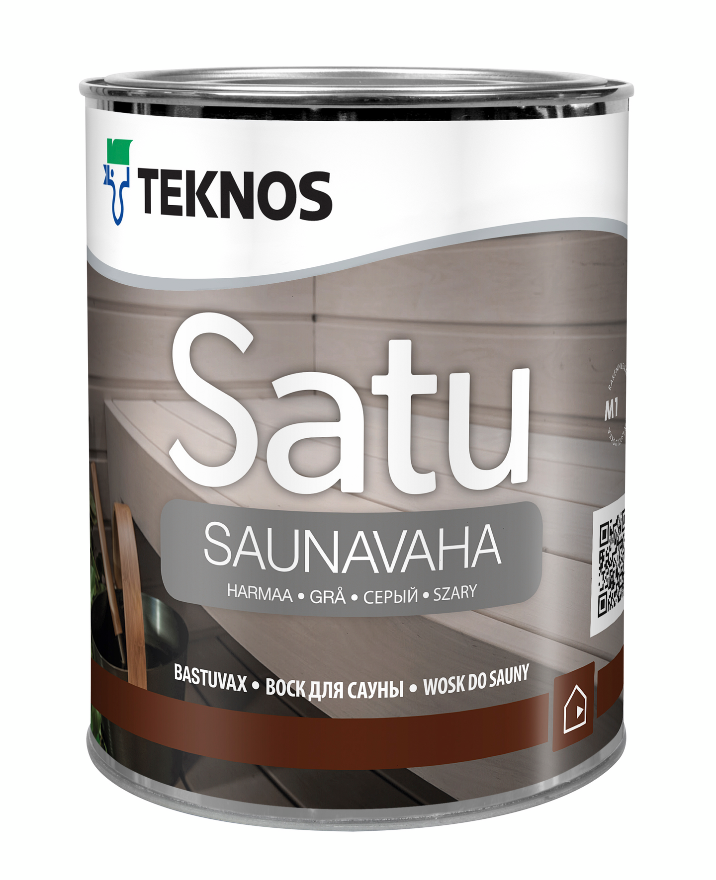 Satu Saunavaha 0,9l harmaa