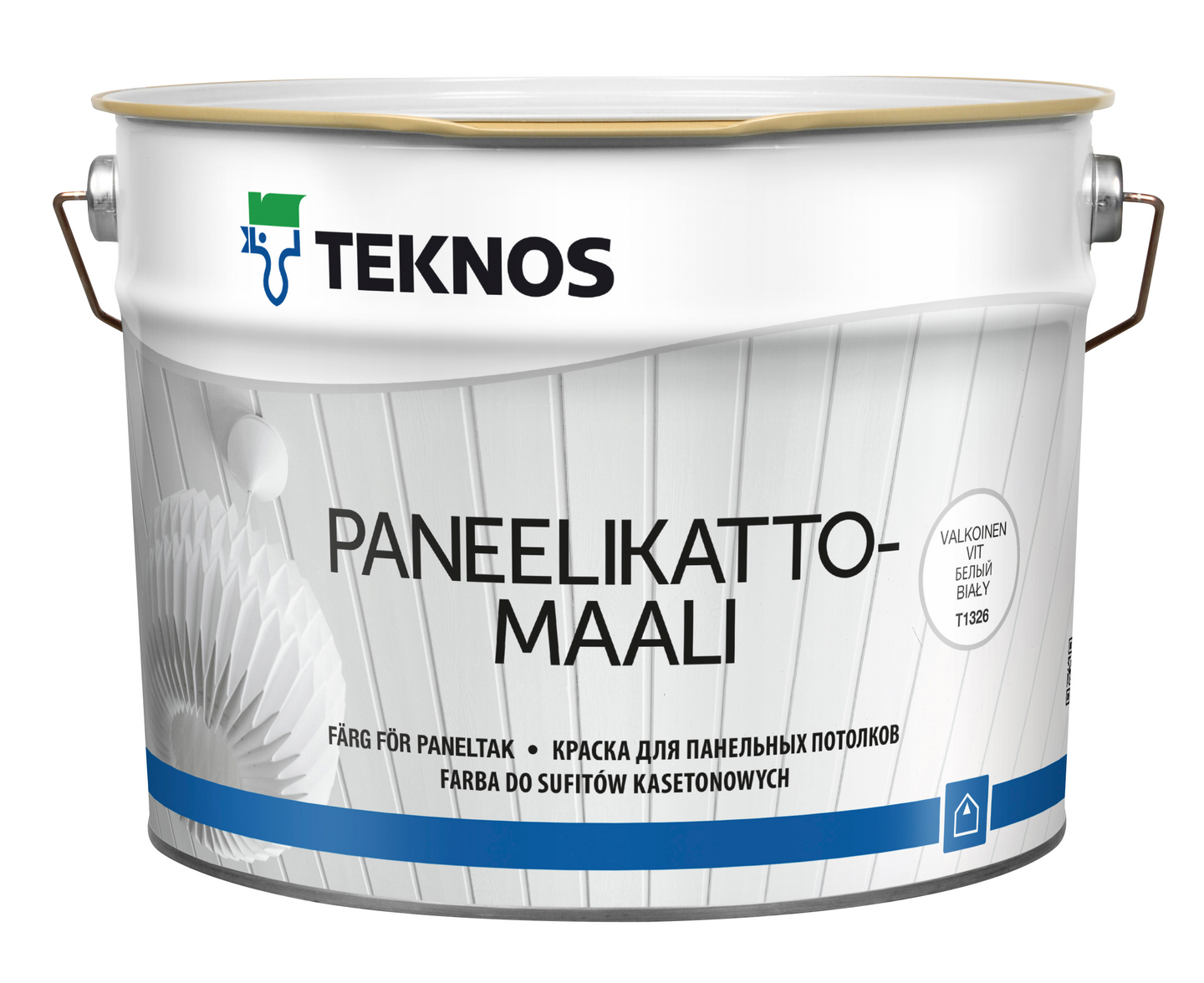 Paneelikattomaali 9l valkoinen