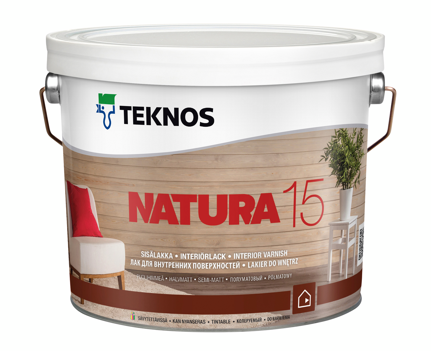 Natura 15 2,7l Sisälakka puolihimmeä