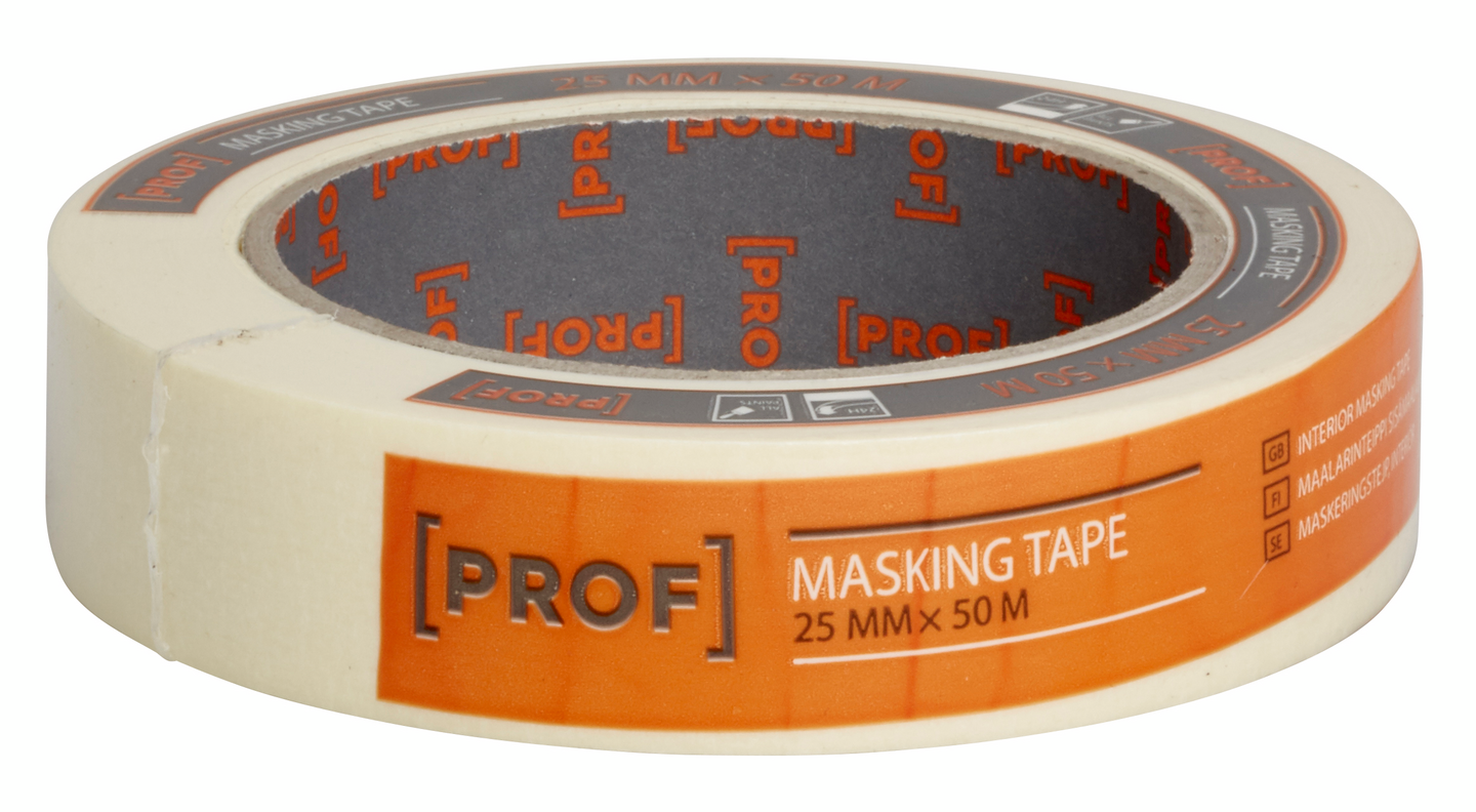 Maalarinteippi PROF 25mm x 50m