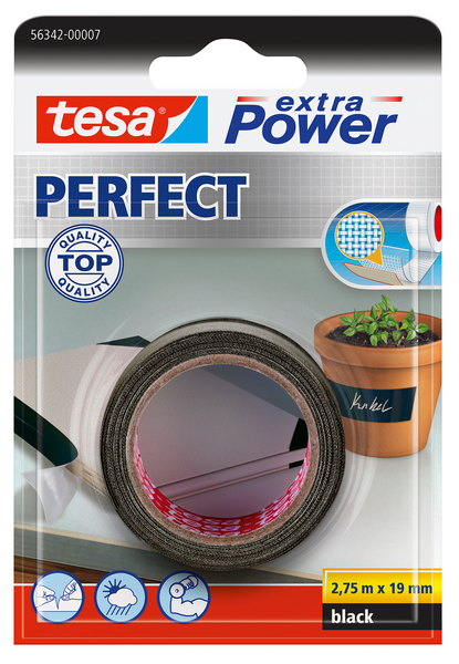 Kangasteippi Tesa Extra Power 56342 19mmx2,75m musta