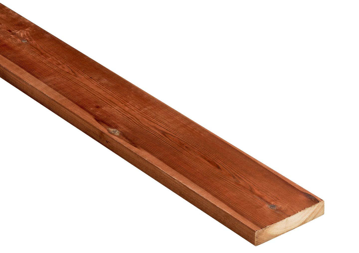 Terassilauta kestopuu sileä AB-luokka 28x145mm ruskea 3-6 metriä