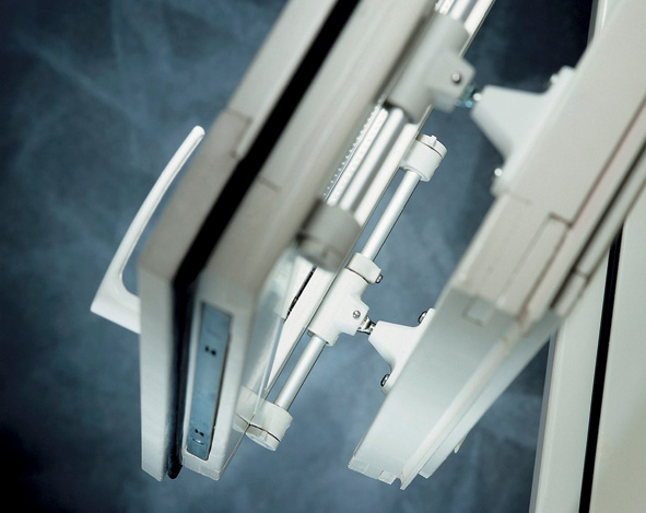 Ikkunan aukipitolaite Abloy WF250 37-66mm valkoinen