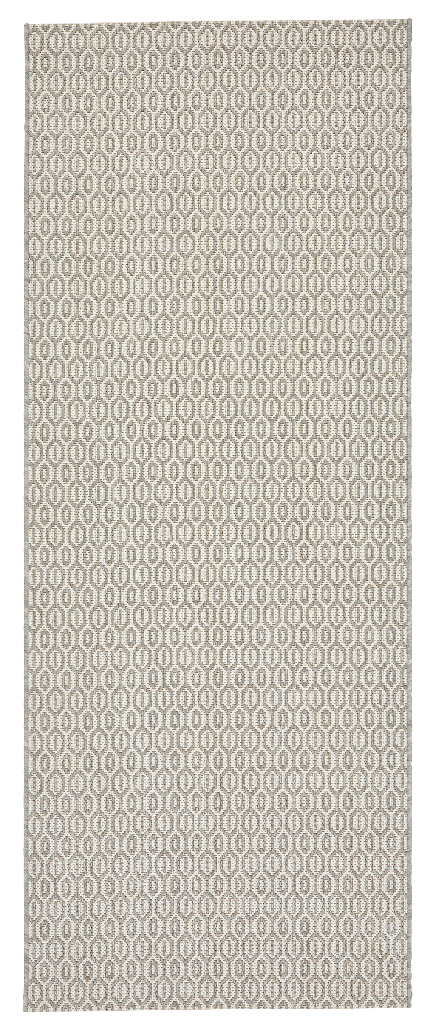 Käytävämatto Cello Iisa 80x150cm harmaa/valkoinen