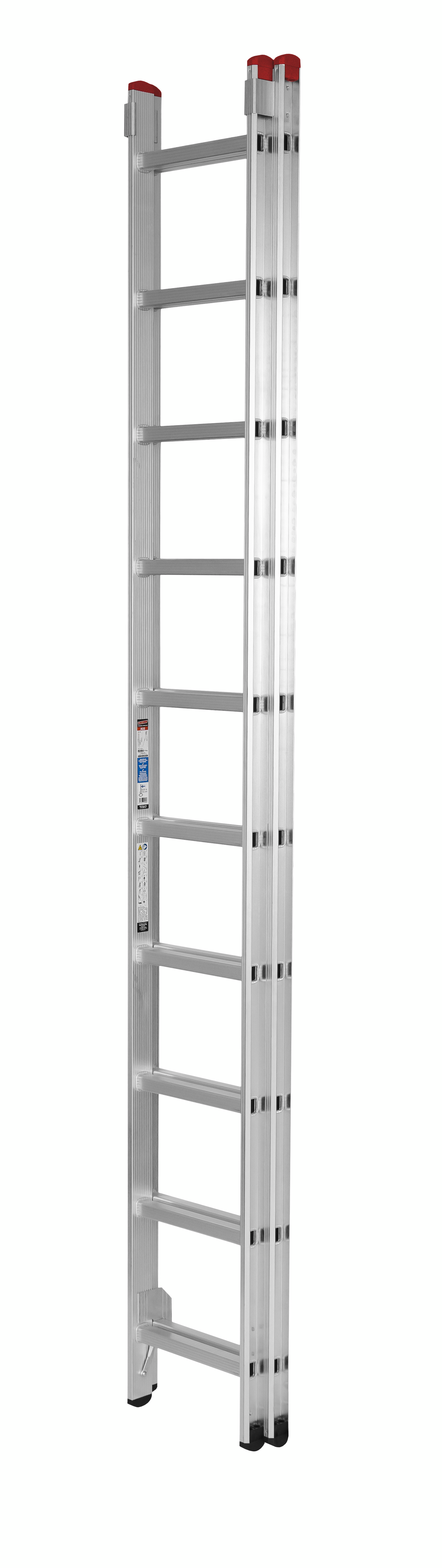 Jatkotikas Tikli 5,5m 2-osainen A55 10+10 askelmainen