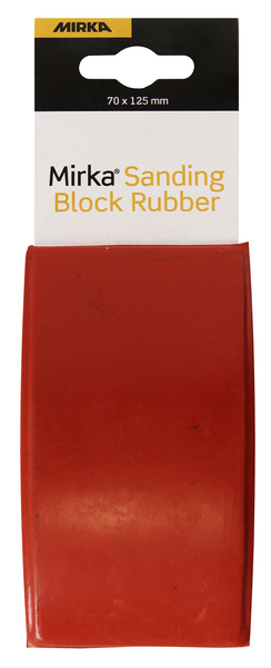 Hiomatuki Mirka 70x125mm kumia punainen