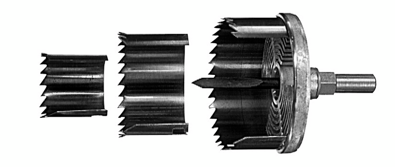 Reikäsahasarja Bosch 8-os. 25-68mm HSS-bimetalli