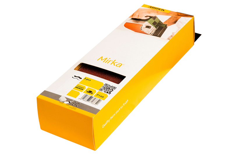 Hiomanauha Mirka punainen 75x457mm P100 3kpl