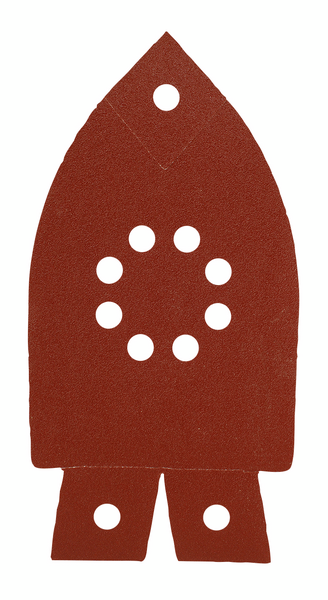 Hiomakolmio Mirka punainen 105x175x175mm tarra 9R lajitelma 5kpl