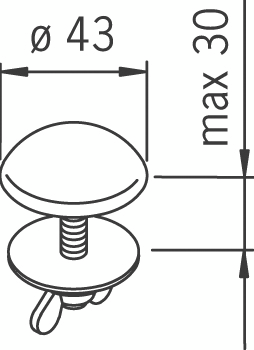 Peitelevy Oras 152055 hanareiälle