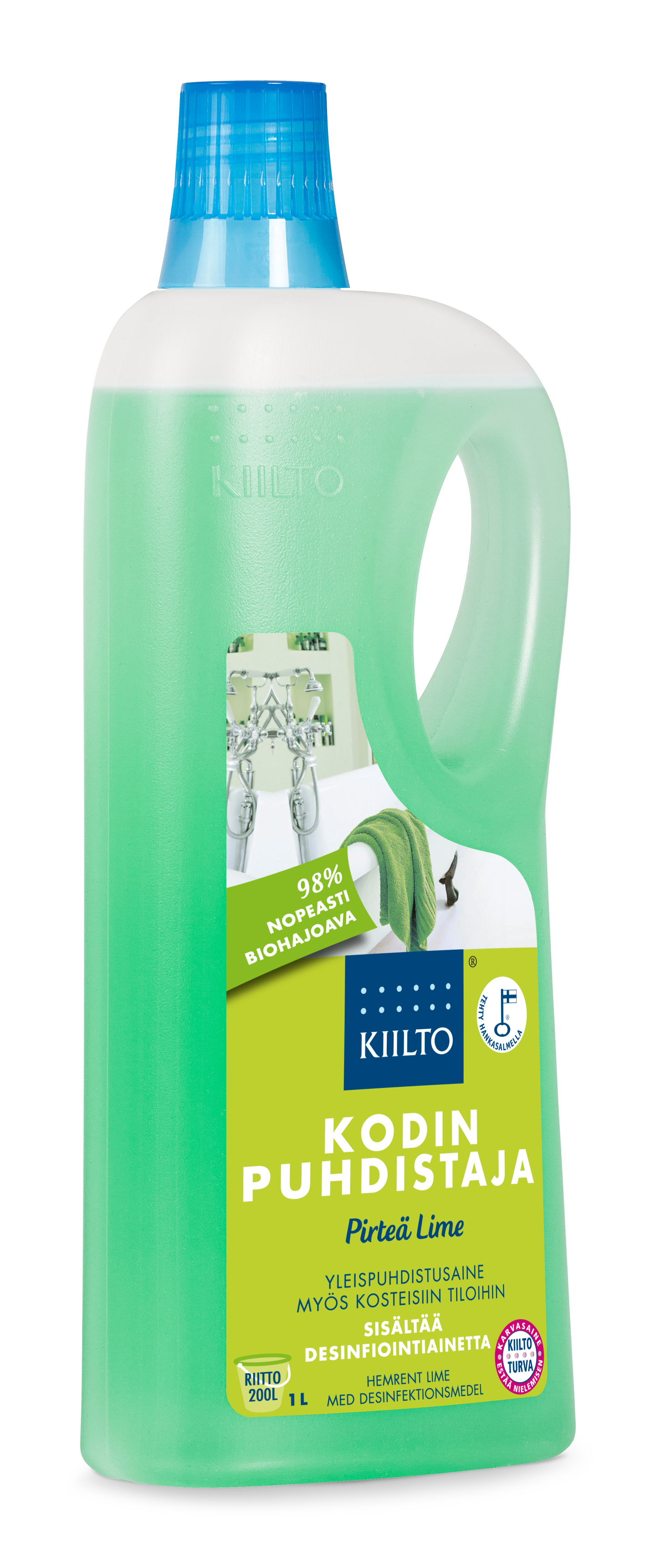 Kodinpuhdistaja Kiilto lime 1l