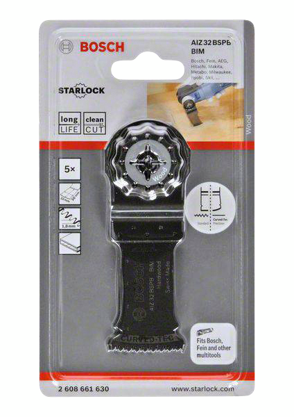 Upotussahanterä Bosch 32mm AIZ 32 BB 5kpl