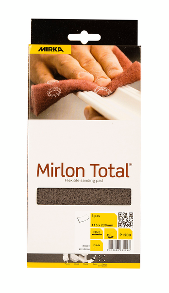 Hiomahuopa Mirka Mirlon Total 115x230mm UF 1500 3kpl