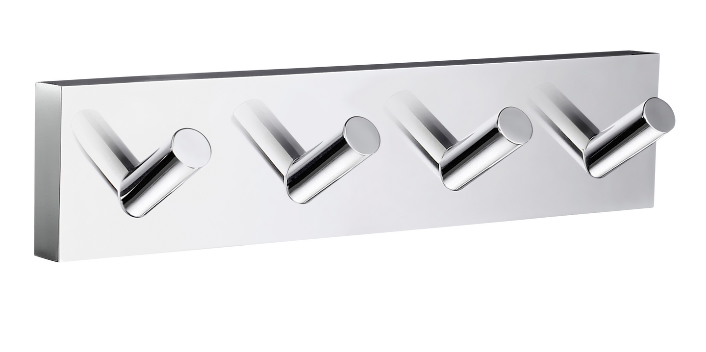 Nelikoukkusarja Smedbo House RK359 kiiltävä kromi