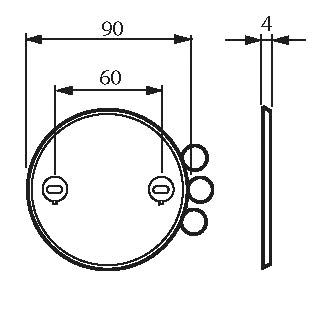 Peitekansi kojerasioille ABB AK5P