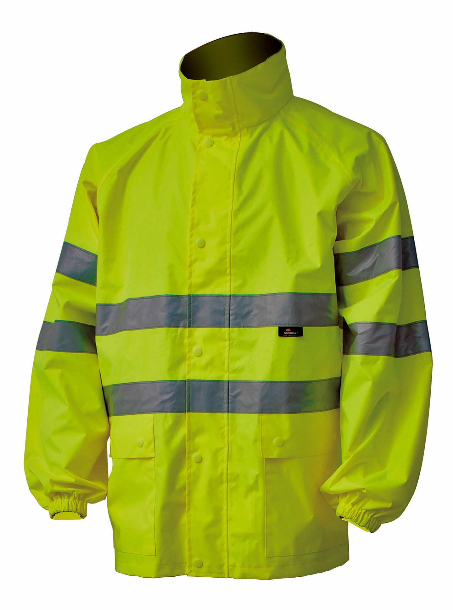 Sadeasu Hi-Vis keltainen takki ja housut