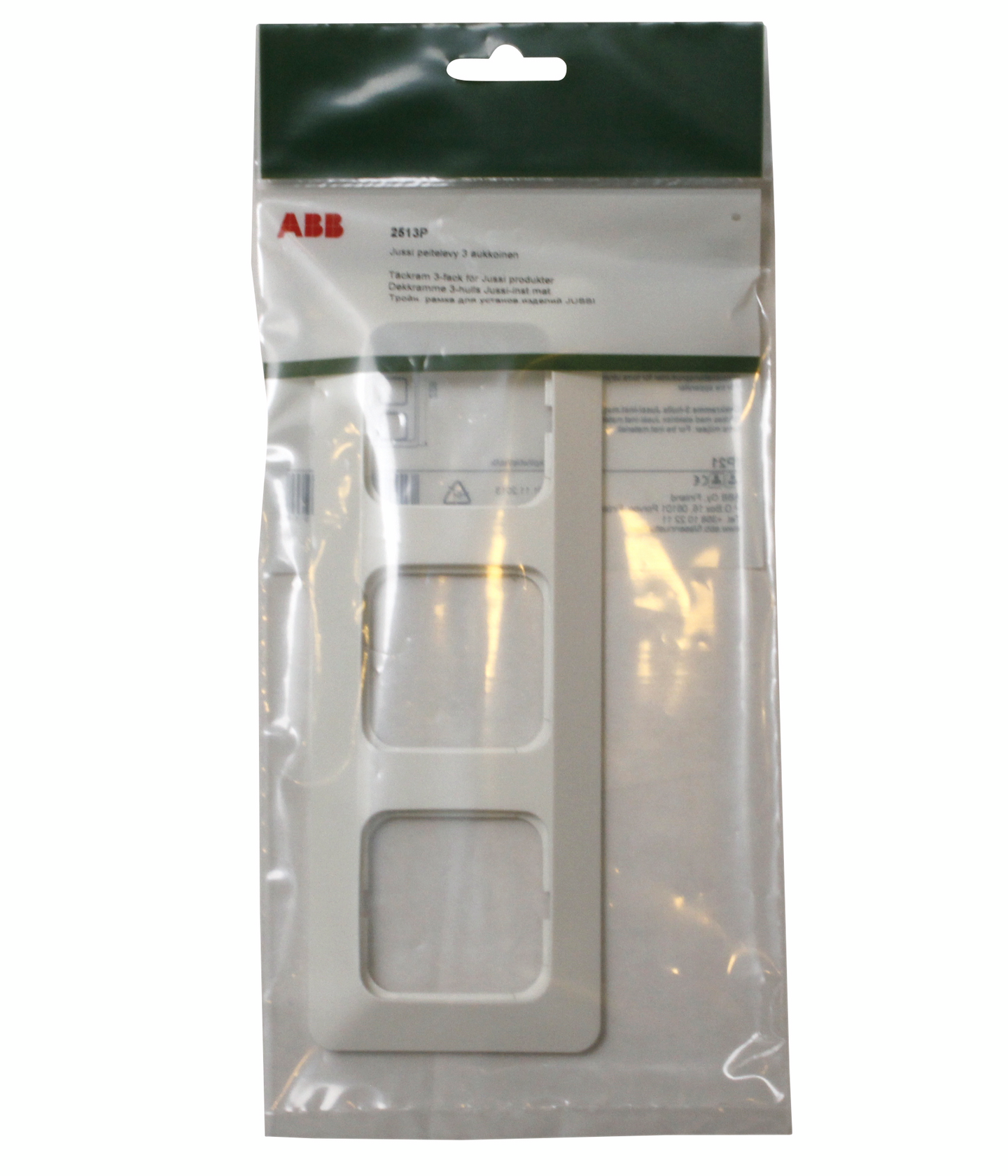 Peitelevy ABB Jussi 2513P 3-osainen