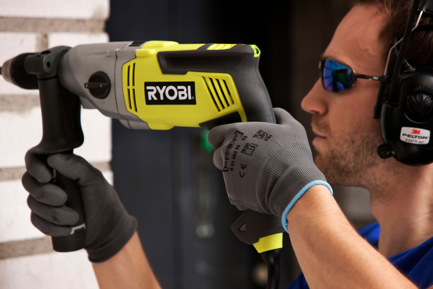 Työkäsineet PROF FirstGrip harmaa