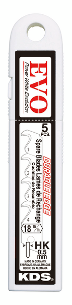 Varaterä KDS koukku 18mm katko 5kpl