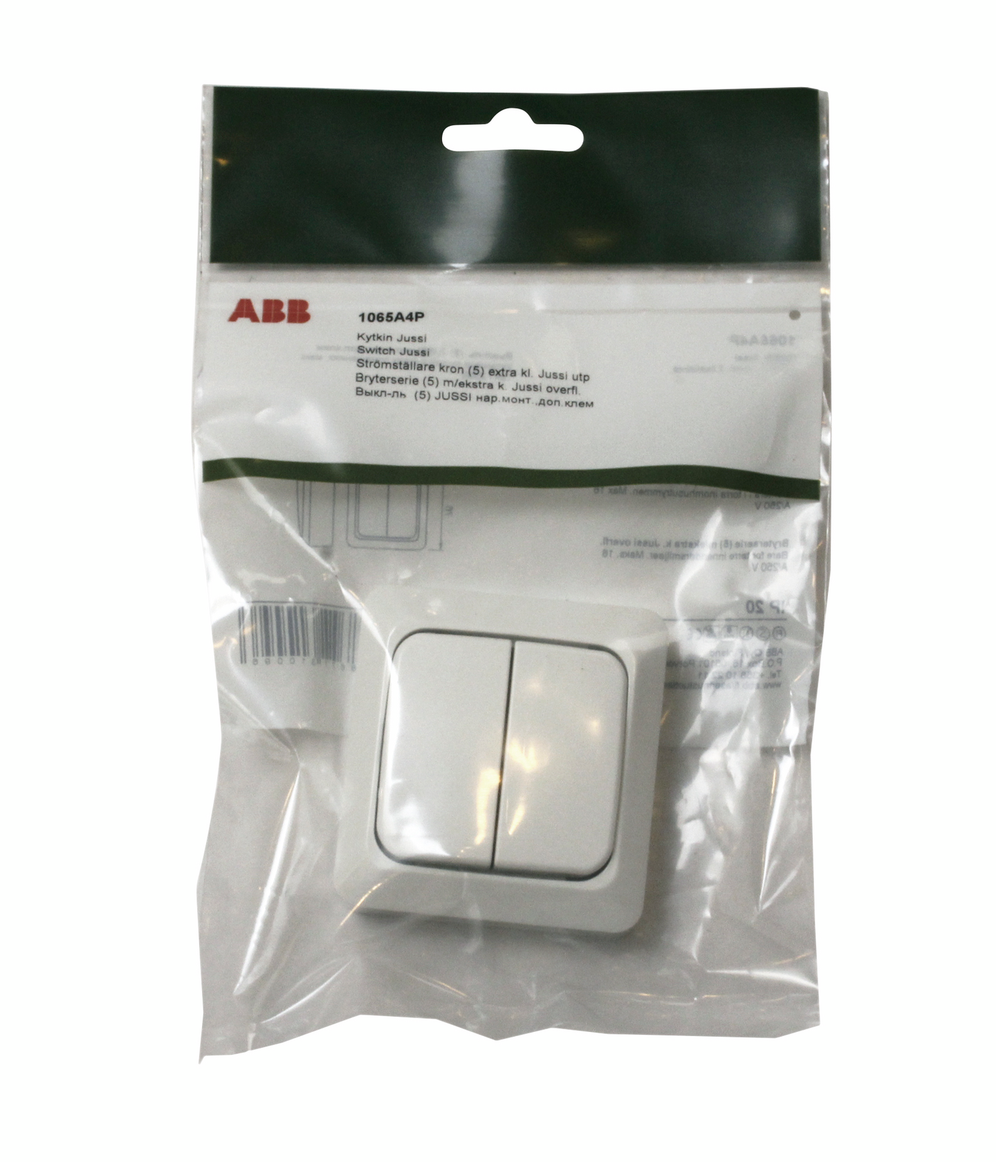 Pintakytkin 5 ABB Jussi 1065AP