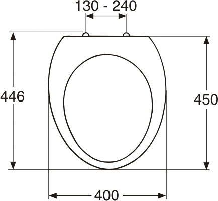 Wc-istuinkansi IDO Kimset 9111022001 pehmeä valkoinen