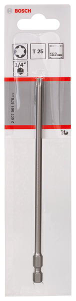 Ruuvauskärki Bosch Torx25 Extra Hart 152mm