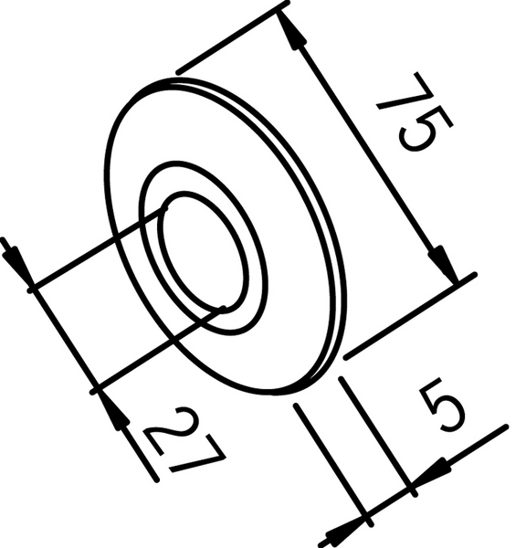 Peitelaippa Oras D27mm 102003