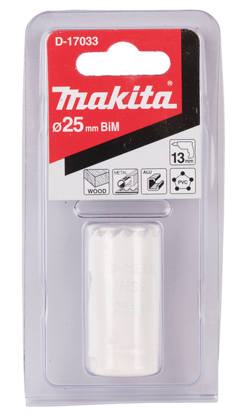 Reikäsaha Makita 25mm bimetalli