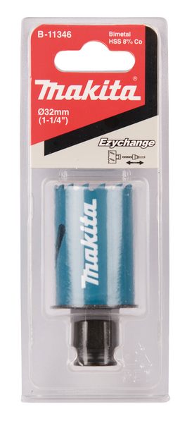 Reikäsaha Makita Ezychange 32mm bimetalli