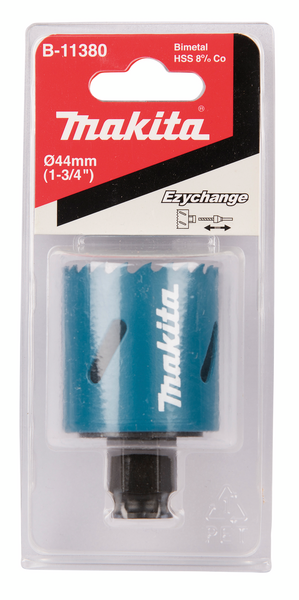 Reikäsaha Makita Ezychange 44mm bimetalli