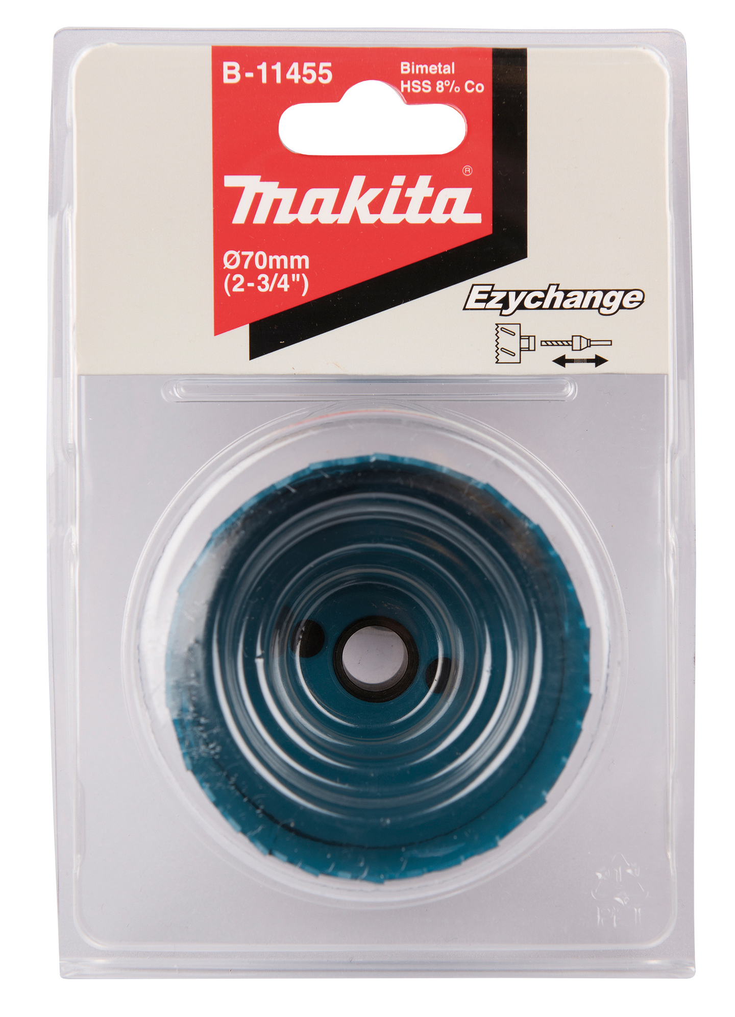 Reikäsaha Makita Ezychange 70mm bimetalli